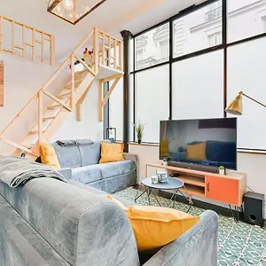 Appartement Renovated Design In Montparnasse Paris